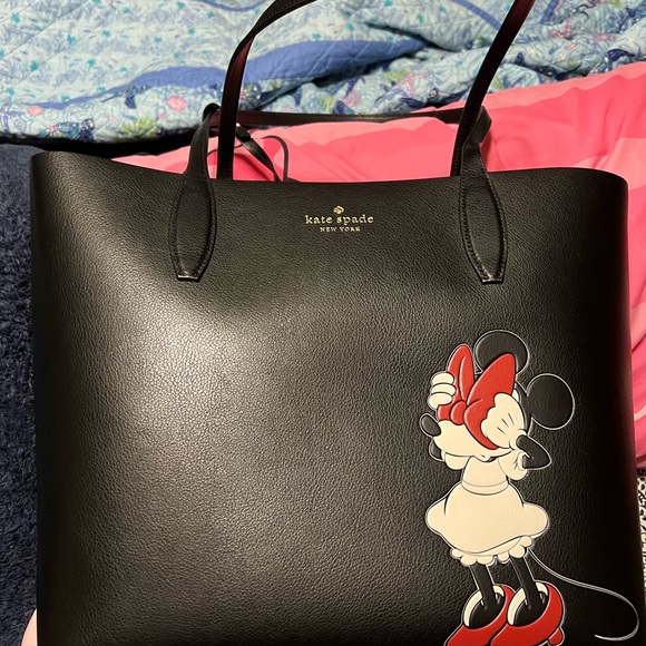 Disney X Kate Spade New York Minnie Mouse Tote Bag - Picture 3 of 8